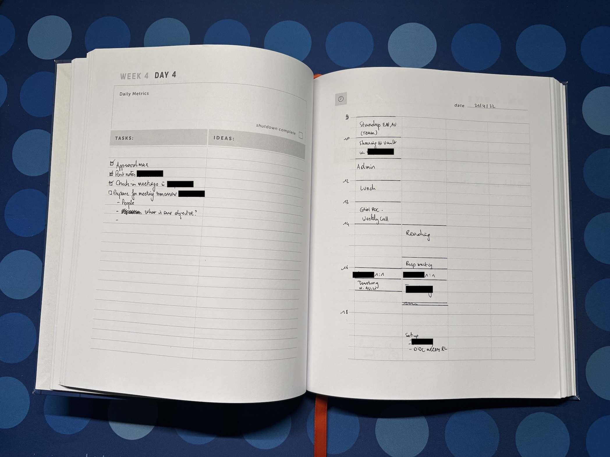 Cal Newport’s - The Time-Block Planner