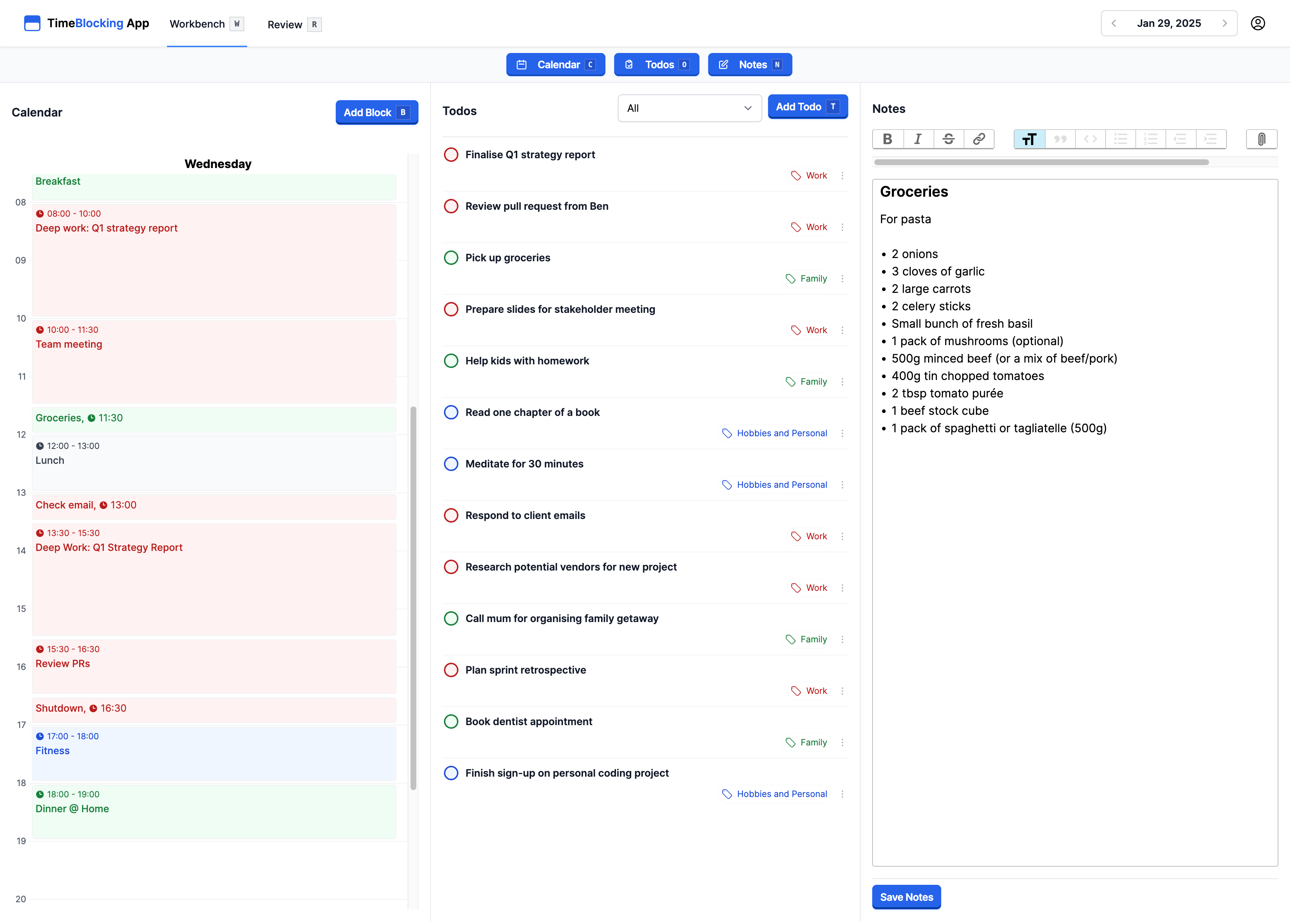 TimeBlockingApp.com